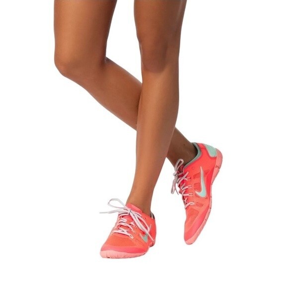 Nike | Bionic Pink & Mint Women’s Running Shoes Size 8.5 Mesh Front Logo Side - Picture 2 of 11